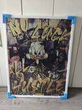 Wandbild Dagobert Duck auf