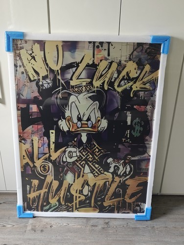 Wandbild dagobert duck auf - wandbild,