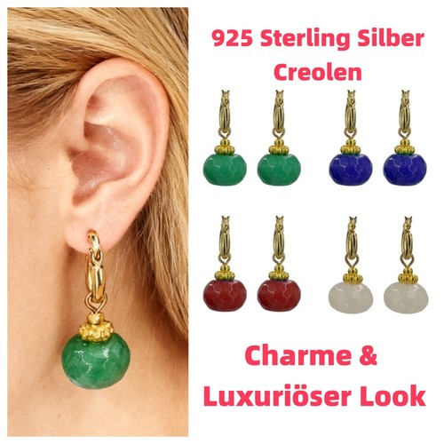 Edelstein ohrringe 925 - edelstein,