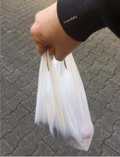 1000 Weiß STARK 28+14x48cm Tragetaschen Plastiktüten Hemdchentragetaschen Tüten