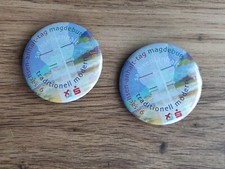 Für Sammler: 2 Button - Sachsen-Anhalt-Tag
