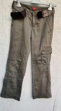 ESPRIT Damen Cargohose regular Gr. 36 Khaki mit Gürtel !!