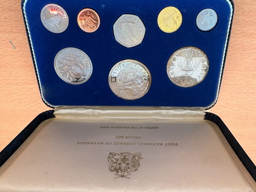 Barbados 1973 proof set - barbados,