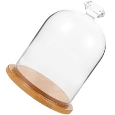  Tortenglocke Glas Figuren Vitrine Klare Glaskuppel Glaskuppelabdeckung