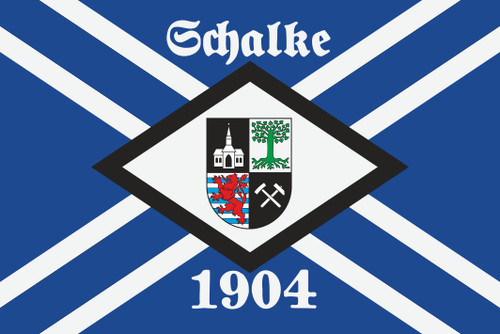Fahne flagge gelsenkirchen - fahne,