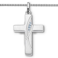 Jungen Zirkonia Kreuz