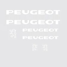Peugeot Fahrrad Rahmen Aufkleber - Decals: n.3