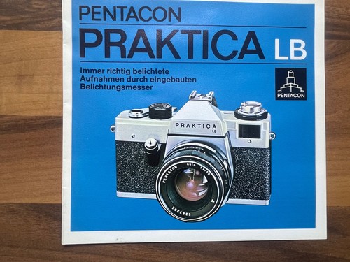 Ddr prospekt praktica - ddr,