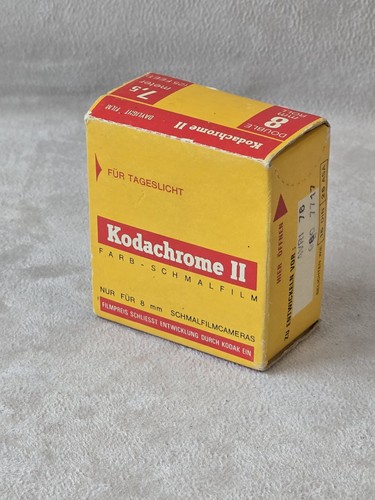 Kodachrome film 8mm - film,