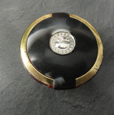 Hübsches  Döschen  Pillendose Schmuckdose innen mit Spiegelchen, Kunststoff