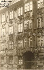 Muenchen Bayern Hausfassade