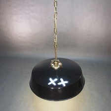 SIEMENS Emaille Lampe XXL Art