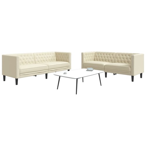 Chesterfield sofa set - sofa,