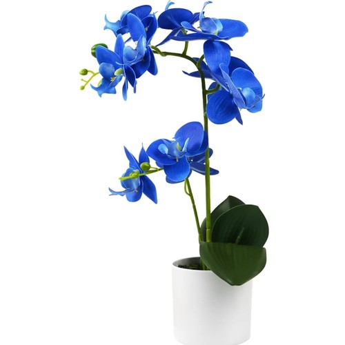 Kunstblumen orchidee blau - kunstblumen, im