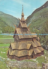 D050003 Norwegen. Stabkirche bei Borgund. Sogn. Von Abt. Normanns. Nr. 760