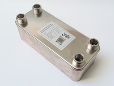 B3-32-30 Plattenwärmetauscher 4x1Zoll Anschlüsse Heizung bis 175KW Trinkwasser ✅