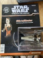 De Agostini Star Wars Raumschiffe und Fahrzeuge Modell 15 Sith-Infiltrator/Heft