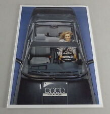 Prospekt / Broschüre BMW E30