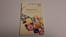 Für Sammler App Store Karte 15€ aus 2010 für Apple Gift Card iTunes iPhone iPod