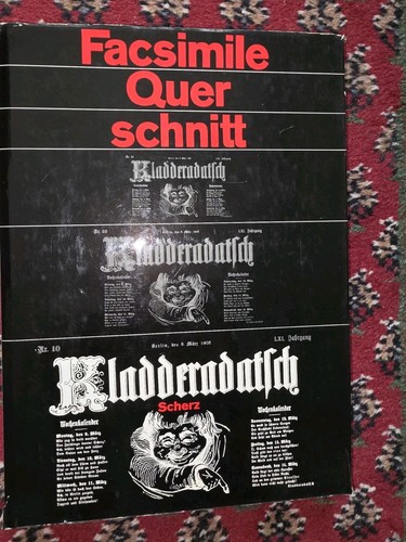 Facsimilie querschnitt durch - querschnitt,