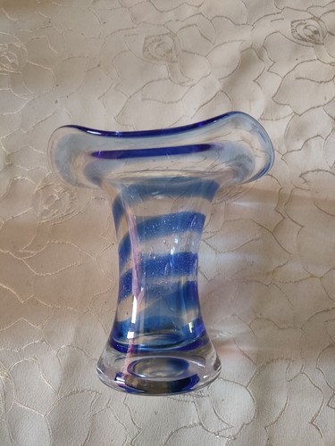 Eisch glasvase signiert - eisch,