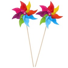  2 Stück Garten Windrad