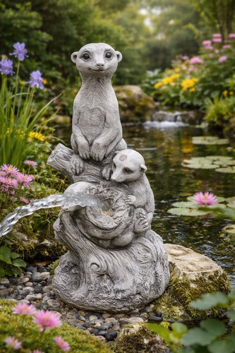 Wasserspeier erdmännchen - wasserspeier,
