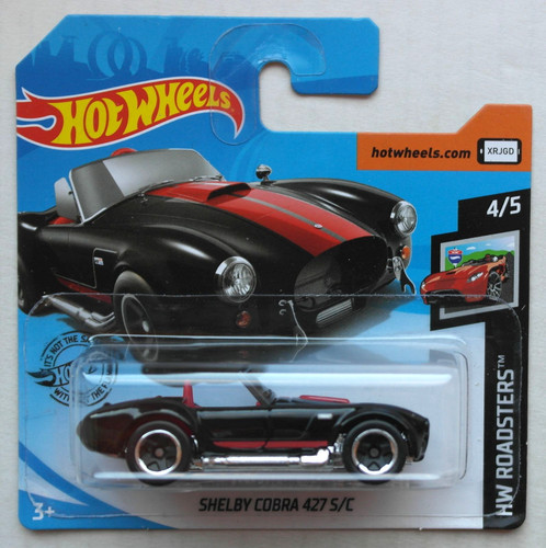 Hot wheels shelby cobra - hot, 427