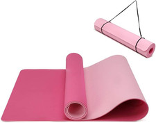 Yoga Mat, Non-Slip Fitness Mat, Environmentally Friendly TPE Sports