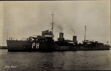 Ak Niederländisches Kriegsschiff Hr. Ms. Piet Hein, Zerstörer - 10557532