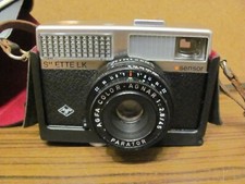 Agfa Silette LK Sensor Kamera mit Ledertasche - Schrankfund