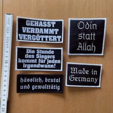 Böhse Onkelz Aufnäher / Patch - Heavy Metal Sammlung, Deutschrock, Oi