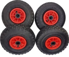 4 x Frosal Rad Ersatzrad Bollerwagenrad 260x85 Sackkarre Reifen Bollerwagen 20mm