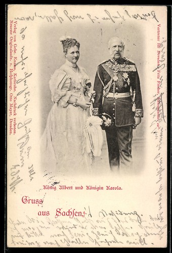 König albert und königin - könig,