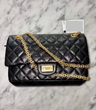 Chanel Tasche 2.55, schwarzes