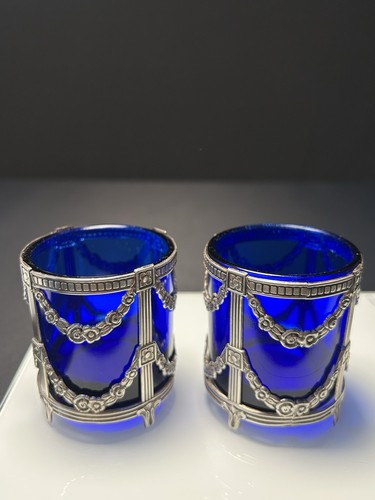 Paar salieren antik blaues - paar,