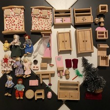 Holz Puppenstube Möbel &