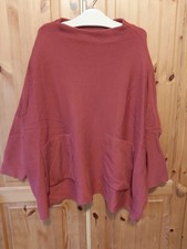 Rostroter Damenpullover in