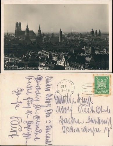 München panorama blick - münchen, vom