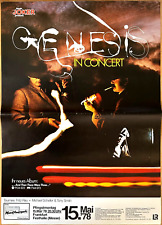 GENESIS  1978  FRANKFURT - orig. Concert Poster - Konzert Plakat -  A1 xx Art.1