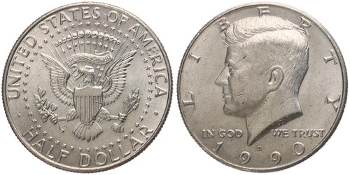 Usa amerika 2 half dollar - -,