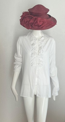 Robert friedman bluse rüschen - robert,