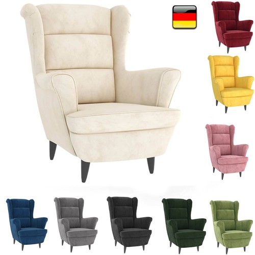 Sessel samt stoff - sessel,