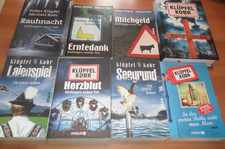 Knüpfel &Kobr - 8 Bücher - Bayern-Krimis - Kluftinger ermittelt - Konvolut-