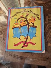 Sing Sang Kinder Lieder Bilderbuch Kunst Grafik Elfriede Musmann 1921