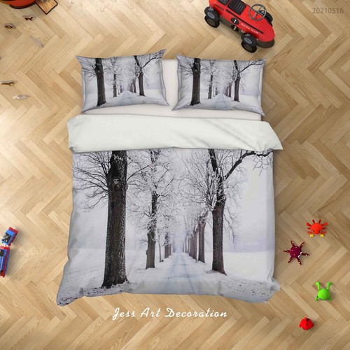 Schnee wald landschaft - schnee,