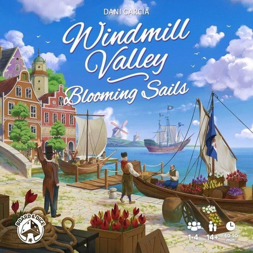 Windmill valley blooming - valley:,