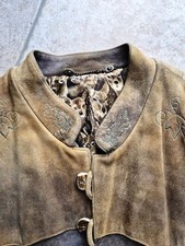 trachten jacke leder herren