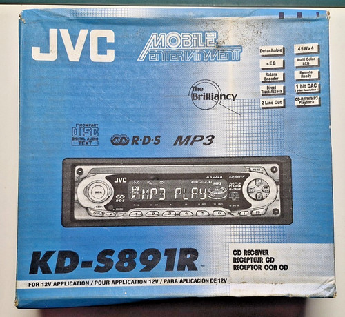 Jvc s891r receiver - kd-s891r,