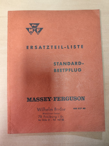 Massey ferguson standard - ferguson,